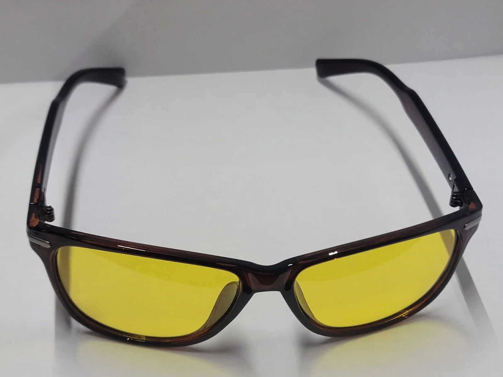 Myiaur Night Vision Glasses Driving Yellow Lens New 4
